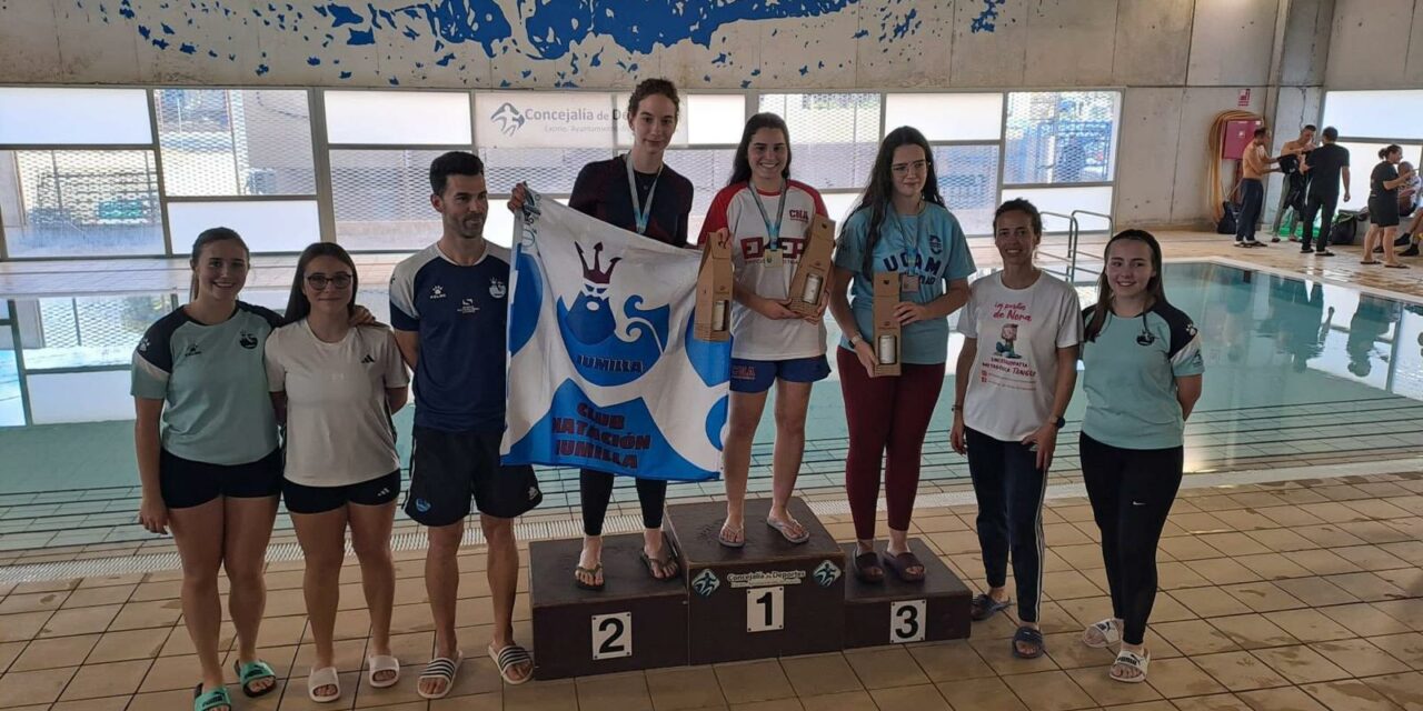 Gran actuación del Club Natación Jumilla en el III Regional de Fondo Máster celebrado en casa