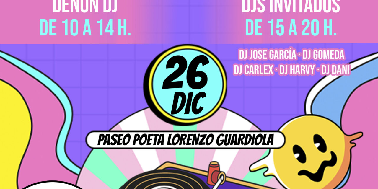 Juventud organiza un curso de DJ y un tardeo joven para el viernes