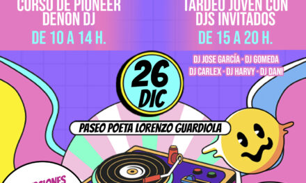 Juventud organiza un curso de DJ y un tardeo joven para el viernes