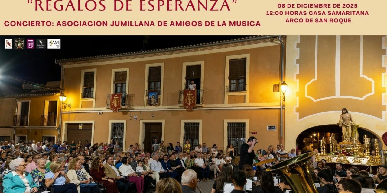 La Samaritana organiza “Regalos de esperanza”, un concierto interpretado por la banda de la AJAM