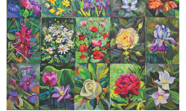 Julia Lorenzo inaugura en el Museo Etnográfico “Pinceladas con melodía”