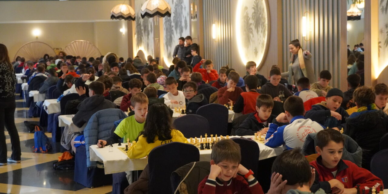 La Final Regional Escolar cita en Jumilla a más de 300 ajedrecistas
