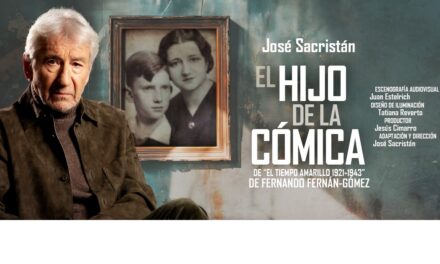 José Sacristán traerá su obra “El hijo de la cómica” al Teatro Vico en febrero