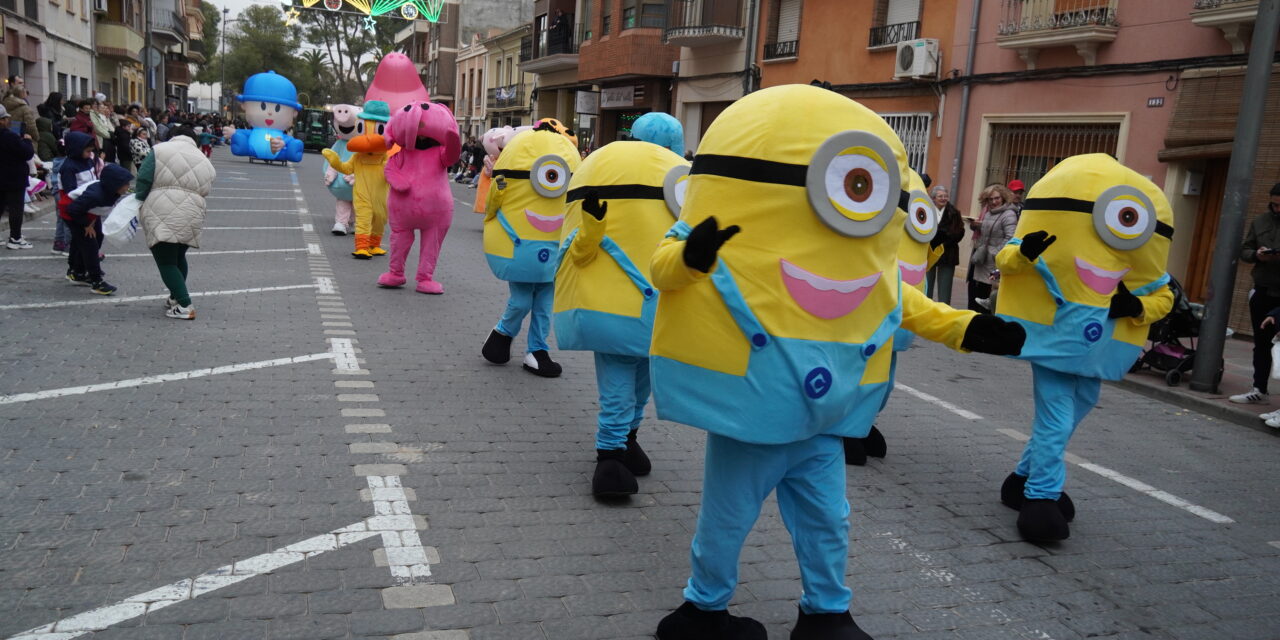 La Cabalgata de Reyes se celebró dos días antes debido a las previsiones de lluvia