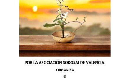 Este sábado tendrá lugar una demostración de ikebana, un arte floral japonés