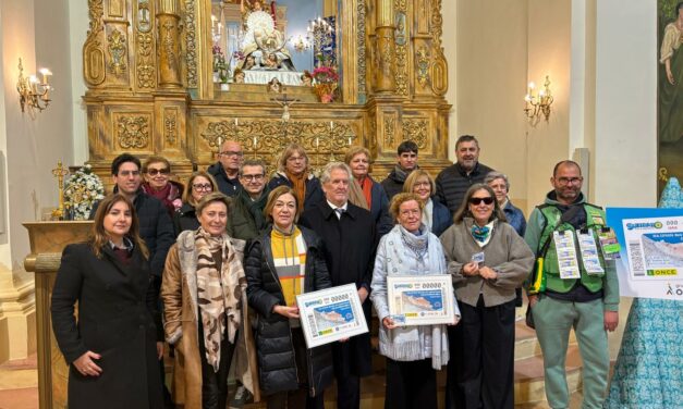 El cupón del Sueldazo de la ONCE de este domingo lleva el rostro de la Patrona de Jumilla