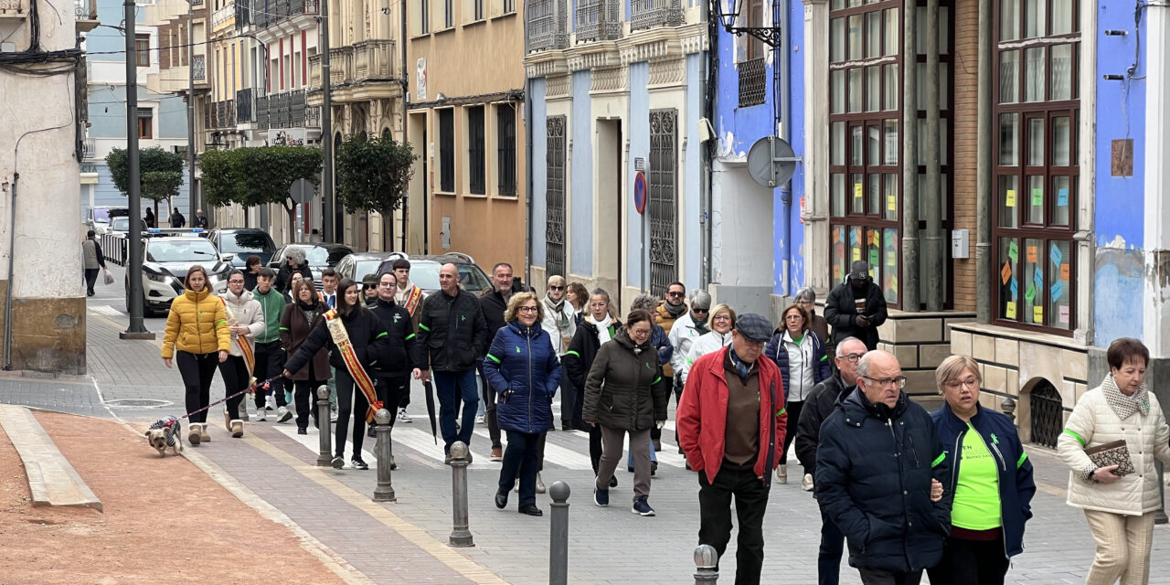 La Junta Local contra el cáncer camina unida en la Marcha Verde para apoyar la investigación