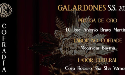 La Cofradía del Rollo hará entrega de sus galardones 2026 el domingo 1 de marzo