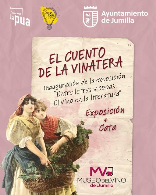 Esta tarde se inaugura la exposición «Entre letras y copas. El vino en la literatura.»