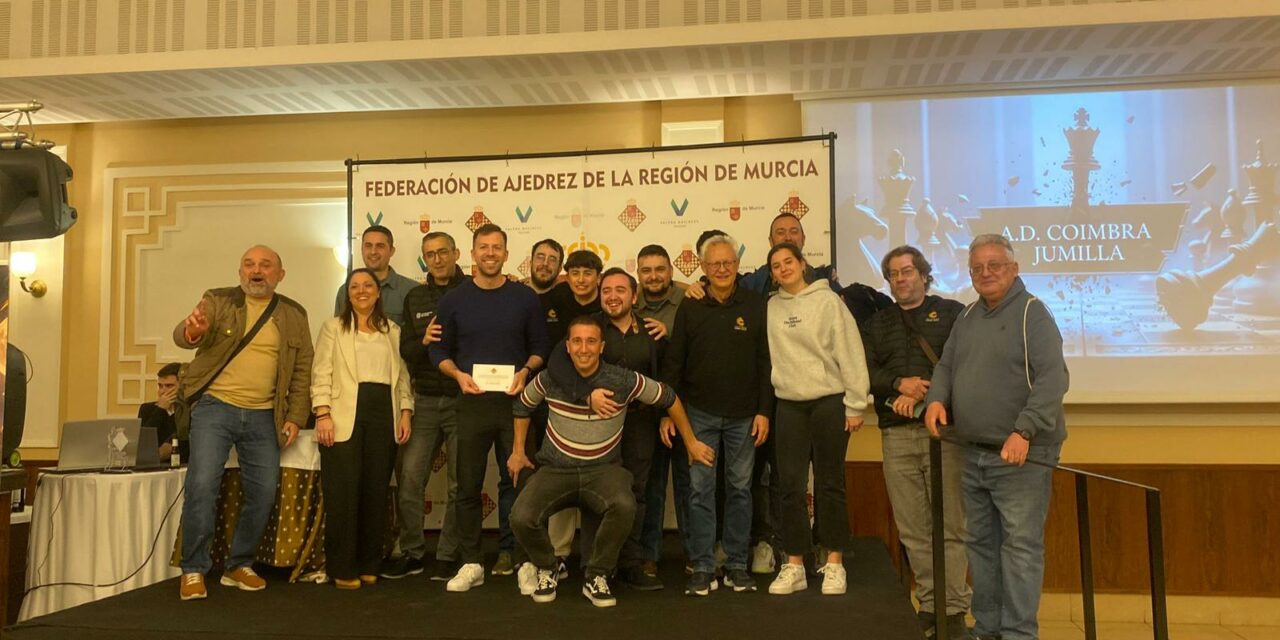 El Club Coimbra, mejor club de ajedrez base de la Región 2025