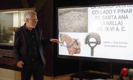 Alberto Lorrio subraya la importancia de los hallazgos de El Collado de Santa Ana