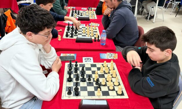 Sólida participación del Coimbra en el Torneo Blitz Torre Pacheco