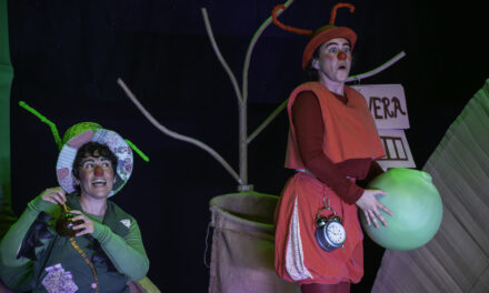 Teatro familiar. «La cigarra y la hormiga», la fábula de La Fontaine en el Teatro Vico este domingo a las 18.00 horas.