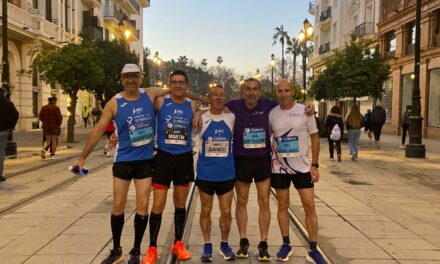 Seis jumillanos superan el reto de la Maratón de Sevilla