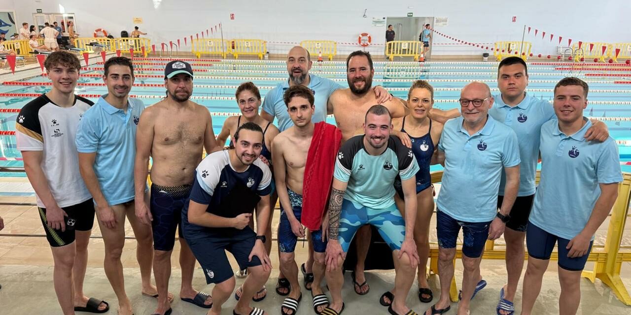 El Club Natación Jumilla suma 19 podios en la III Jornada de Liga Máster