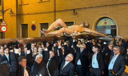 El Cristo de la Expiración ya espera en su sede para el Viernes Santo