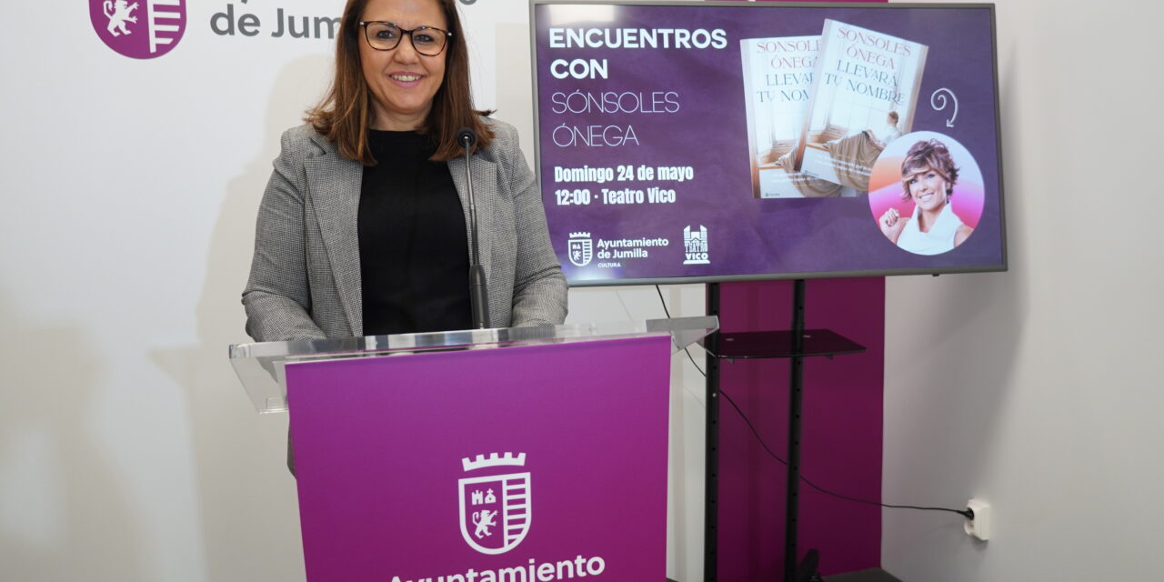 Sonsoles Ónega presentará su última novela, «Llevará tu nombre», en el Teatro Vico