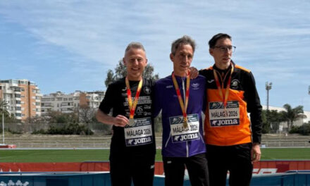 José Luis Monreal, plata M50 y absoluta por equipos en el Nacional de 50 Km