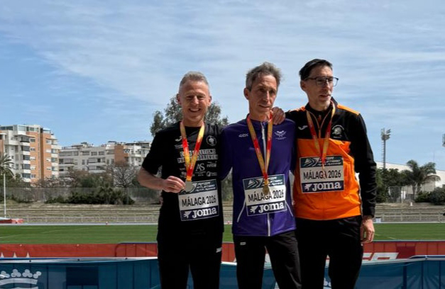 José Luis Monreal, plata M50 y absoluta por equipos en el Nacional de 50 Km