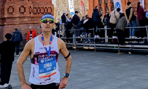 Antonio Oma logra bajar de las tres horas en la Maratón de Barcelona