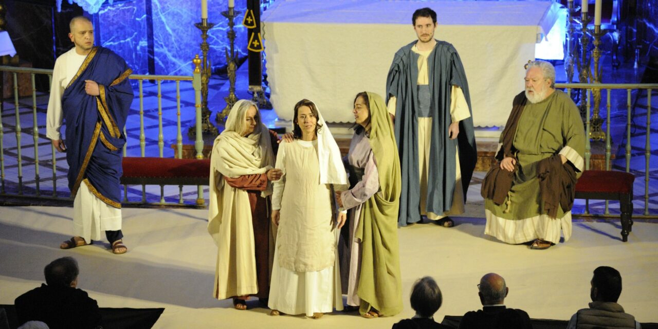 Este domingo llega una nueva representación del ‘Auto de la Pasión’ por el Losao de Santiago