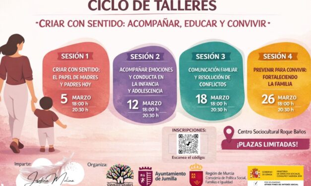 Políca Social pone en marcha talleres para mejorar la convivencia familiar y promover el envejecimiento activo