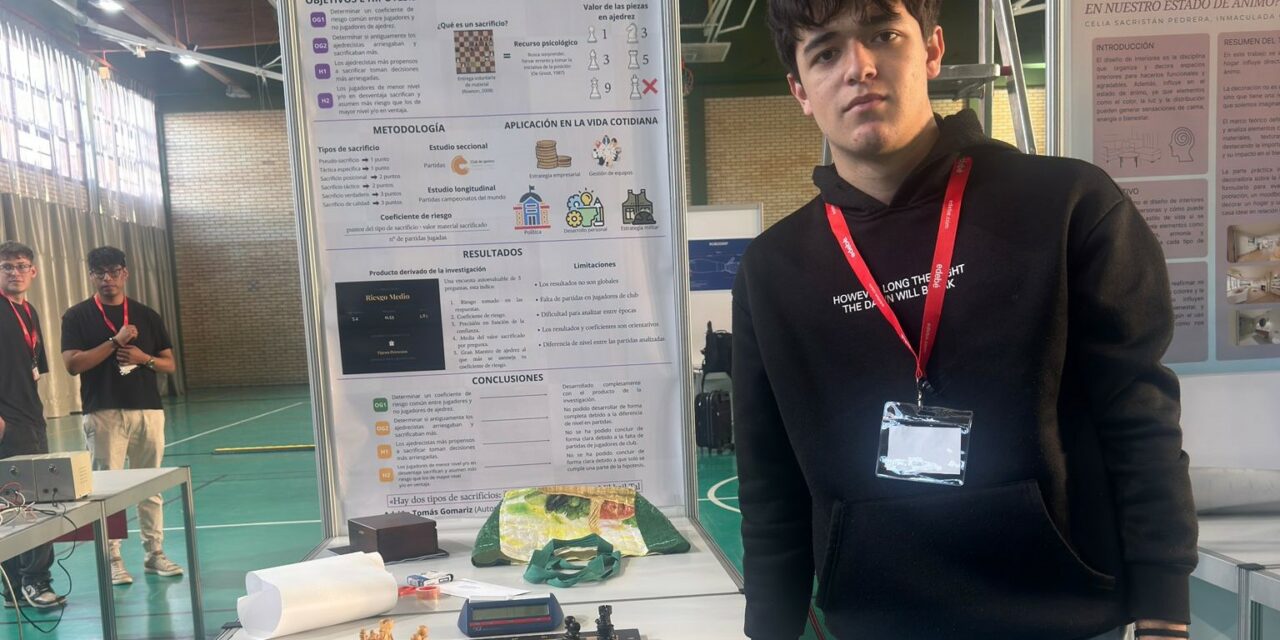 El alumno del Infanta Elena Adrián Tomás, finalista en el Premio Nacional Don Bosco