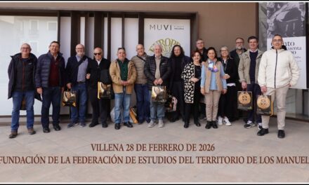 Tres jumillanos, socios de la Federación de Estudios del Territorio de los Manuel