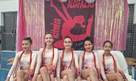 Evolución y triunfos para el Club Rítmica Jumilla en el Interclubs