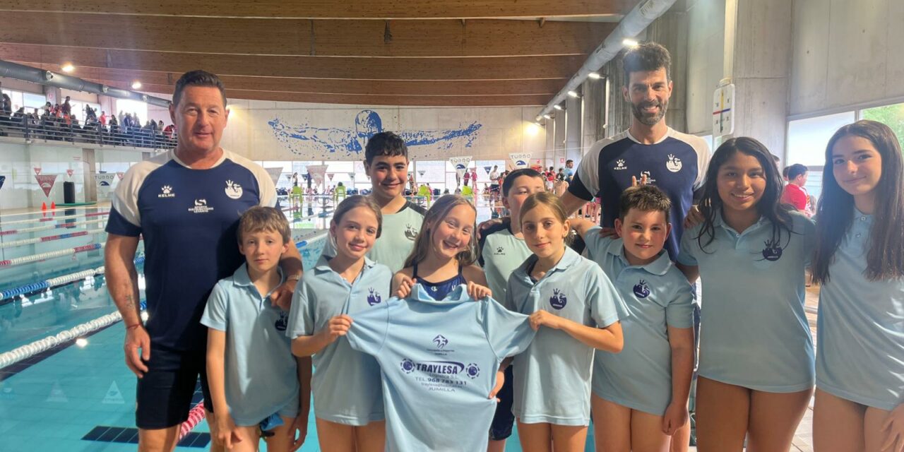 La Liga de Natación de categorías menores hizo parada en Jumilla