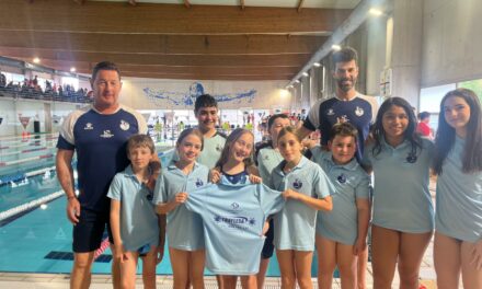 La Liga de Natación de categorías menores hizo parada en Jumilla
