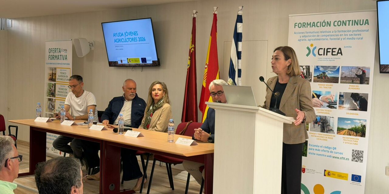 El CIFEA de Jumilla acogió una jornada de ayudas de la PAC para jóvenes agricultores