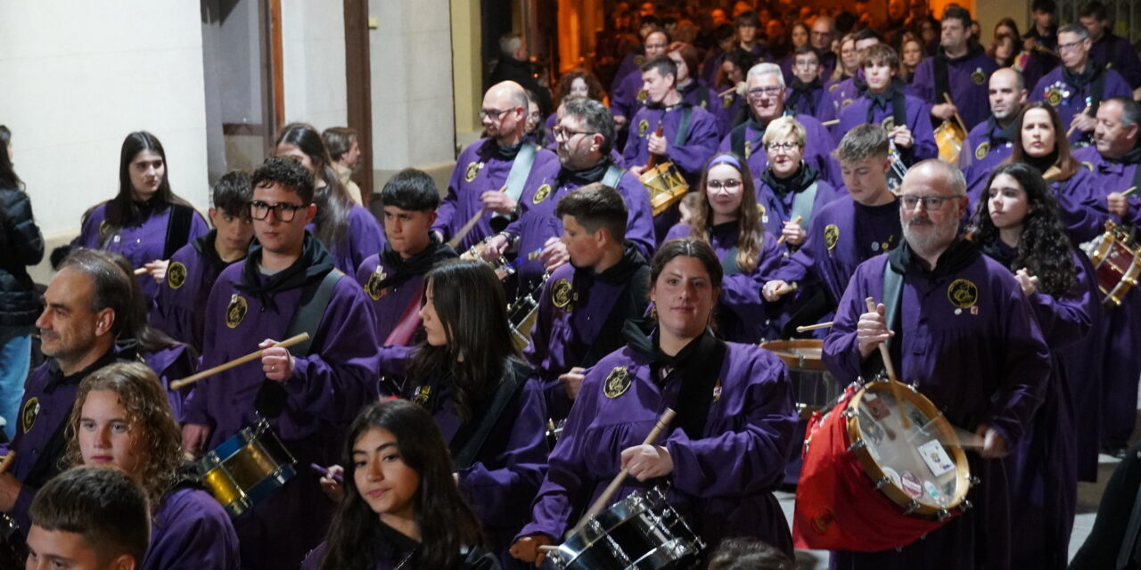 Multitudinaria Tamborada de Gloria: Jumilla redobla con fuerza para celebrar la Resurrección