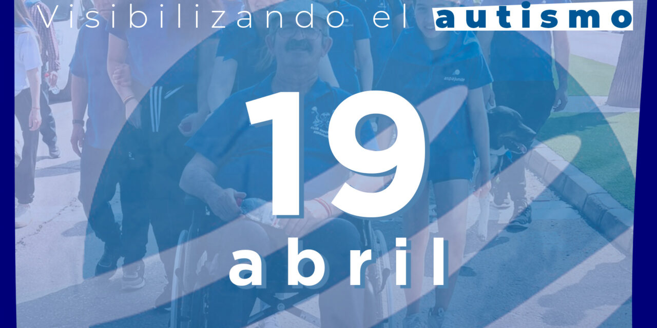 Aspajunide celebra este domingo la Marcha Azul que visibiliza el autismo