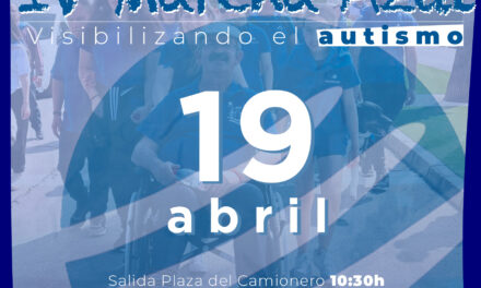 Aspajunide celebra este domingo la Marcha Azul que visibiliza el autismo