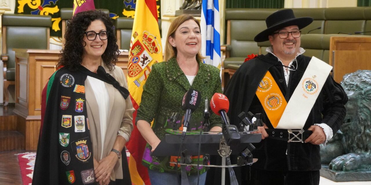 La alcaldesa de Jumilla invita a solidarizarse y a disfrutar del Certamen Internacional de Tunas