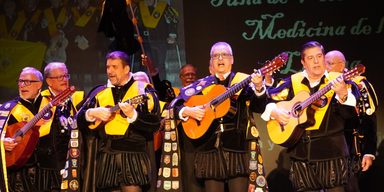 la Tuna Veterani de Medicina de la Universidad de La Laguna, la mejor actuación del Certamen