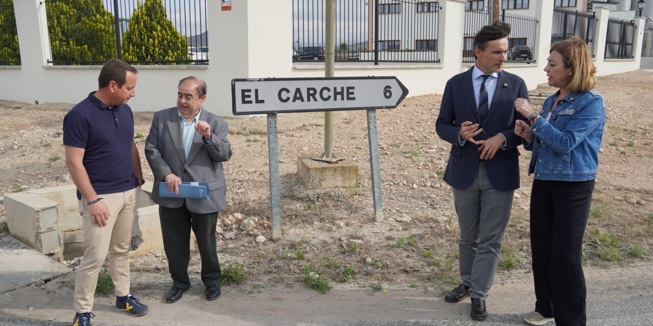 Sale a licitación el arreglo integral del primer tramo de la carretera del Carche