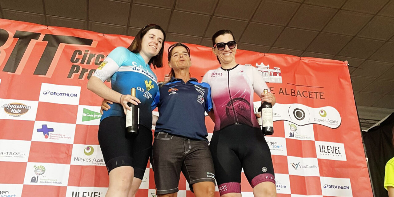 Juana Santa pisa podio y Fermín Navarro lo roza en la versión rural bike de la Btt Carcelén