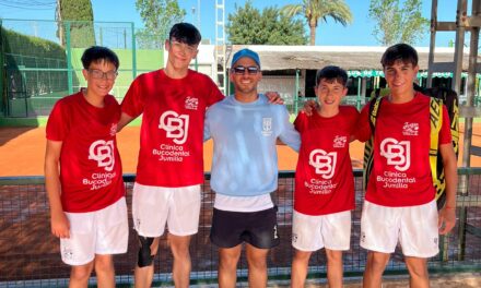 Los junior del Tenis Jumilla superan a Olimpic Murcia, pero caen en cuartos de final frente a Torre Pacheco