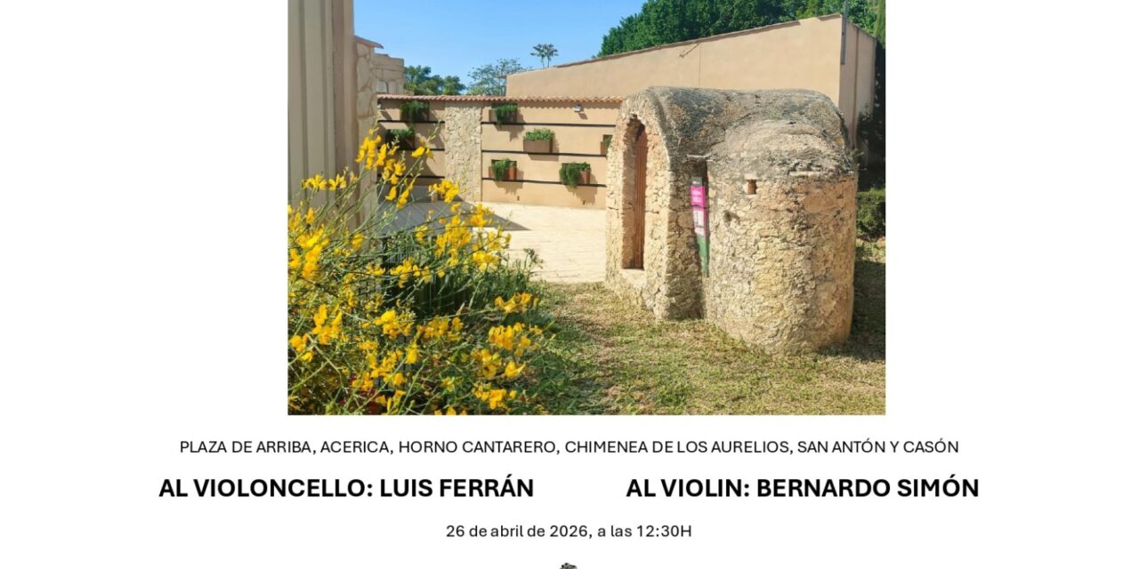 La Asociación Cultural Hypnos organiza una excursión poética-musical el domingo desde la Plaza de Arriba