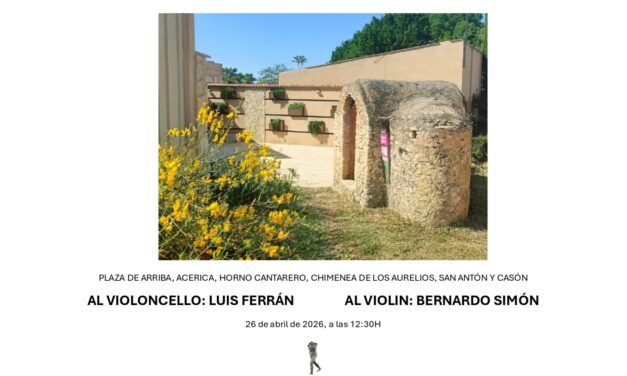 La Asociación Cultural Hypnos organiza una excursión poética-musical el domingo desde la Plaza de Arriba