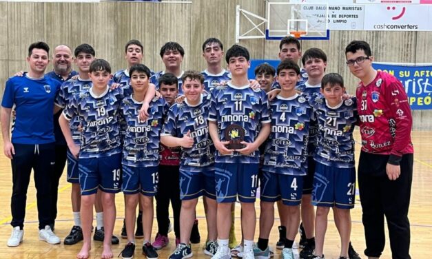 Los cadetes del balonmano finalizan cuartos de la Supercopa disputada en Cartagena