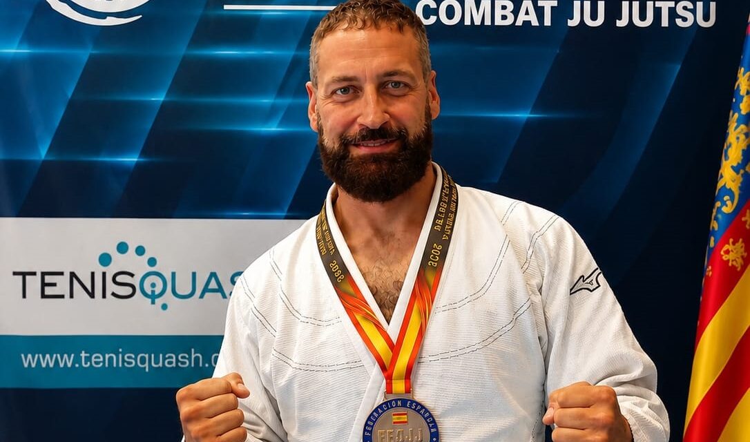 Plata para Antonio G. Lizán en el Nacional de Combat Ju Jutsu