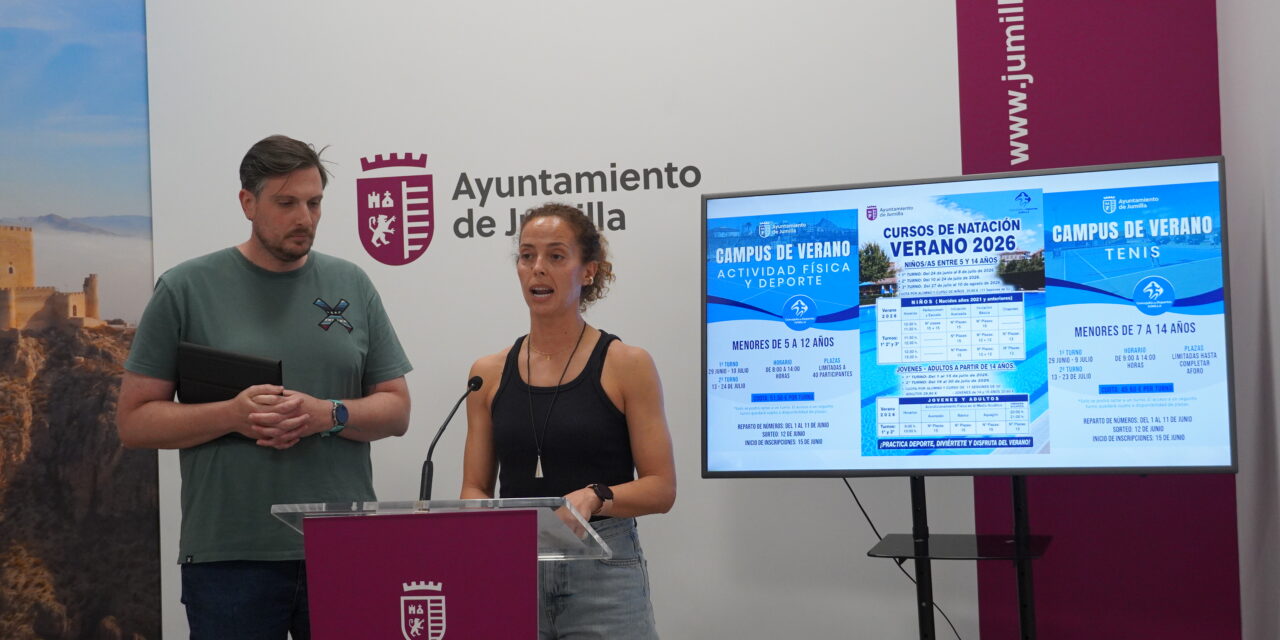 Deportes ofrece dos campus de verano y actividades de natación