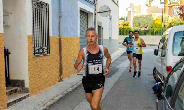 José Luis Monreal, cuarto de la general y segundo máster-50 de los 10K Ruta de las Iglesias de Cehegín