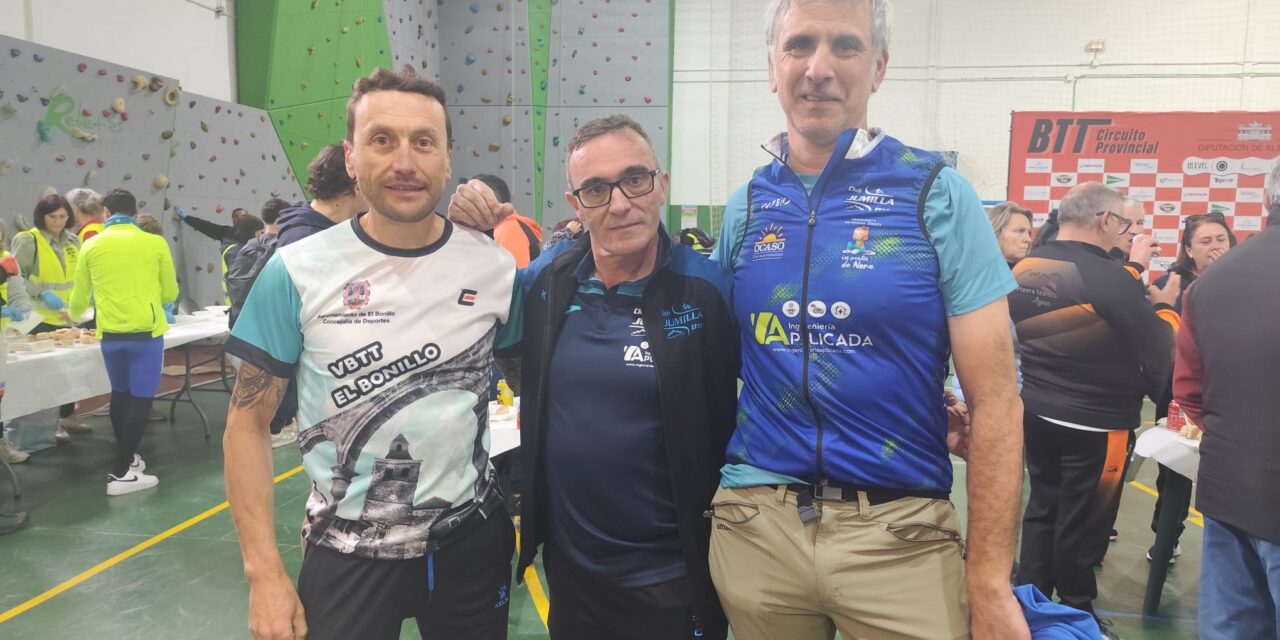Edu Morcillo termina cuarto en máster-45 de la BTT del Bonillo