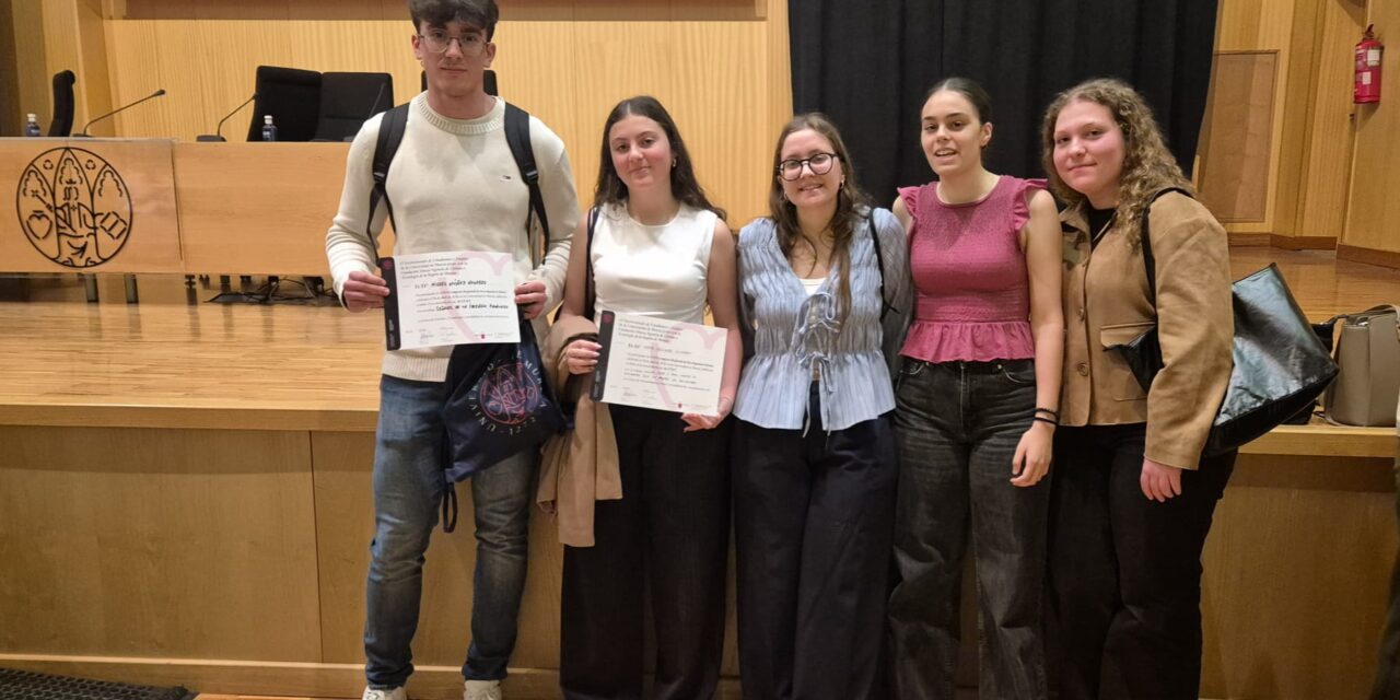 Dos alumnos del IES Infanta Elena logran un accésit en el Congreso de Jóvenes Investigadores Júnior