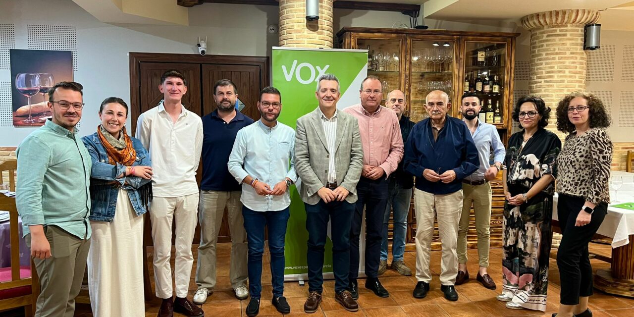 Vox Jumilla reúne a la nueva ejecutiva de la provincia para centrar la estrategia electoral