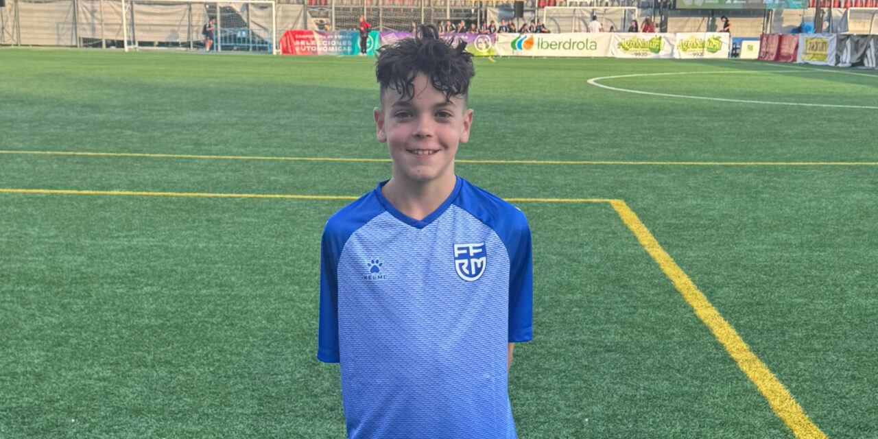 Iker García representó a Jumilla en el Campeonato de España Sub-12